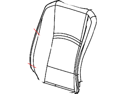 Ram 5MV65LA8AA COVER Front Seat Back