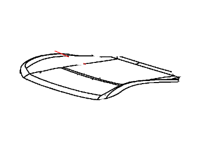 Ram 5MV87HL1AA COVER Front Seat Cushion