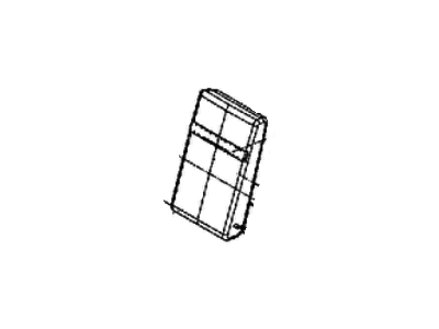 Mopar 5PN17SA5AA Armrest Second Row 5PN17SA5AA Mopar Armrest Second Row Illustration 1 of 1