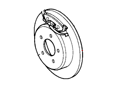 Chrysler 4721023AF ROTOR Brake