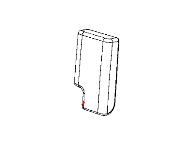 Mopar 1VR31LC5AA Armrest Rear Seat Center