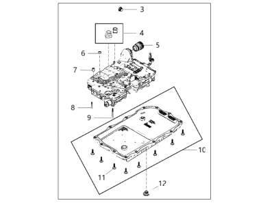 Chrysler R8261176AD VALVE BODY