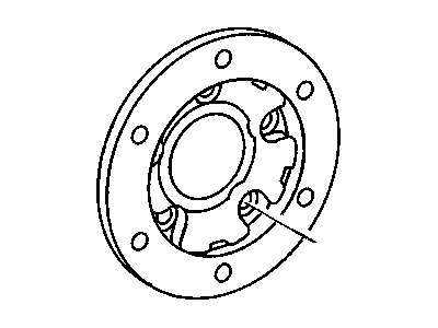 Dodge 5139903AA FLANGE Axle Output