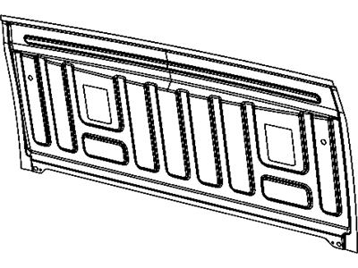 Ram 68189067AA PANEL Cab Back