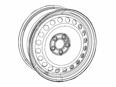Ram 68464948AA WHEEL