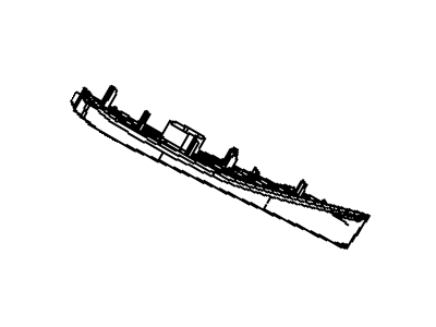 Chrysler 1QD23DX9AE CAP Instrument Panel End