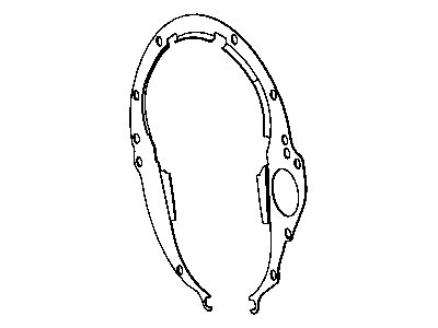 Jeep 53032928AB SHIELD Clutch Housing Dust