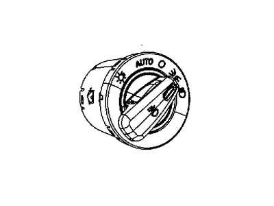 Dodge Journey Headlight Switch - 68072002AD