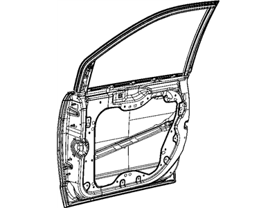 Mopar 4894917AA Door Front