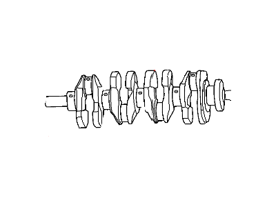 Dodge 4884561AC CRANKSHAFT