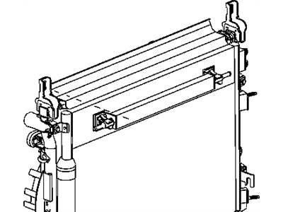 Chrysler 5137778AB RETAINER PACKAGE Power Steering Cooler