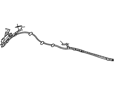 Chrysler 4814448AB Release Cable