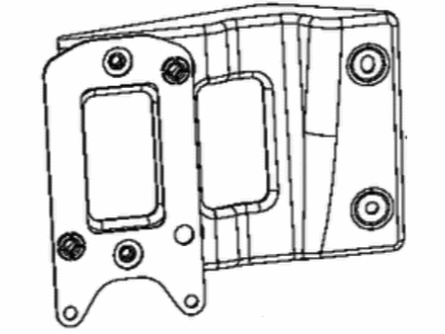 Dodge 68184773AA BRACKET Adaptive Cruise Control