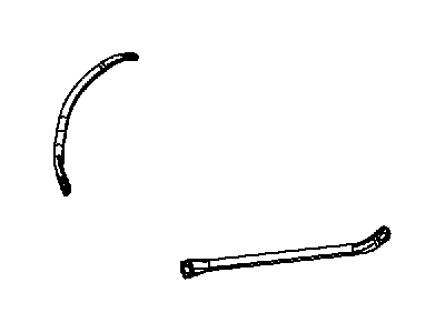 Dodge 68058963AA BRACE Side Rail