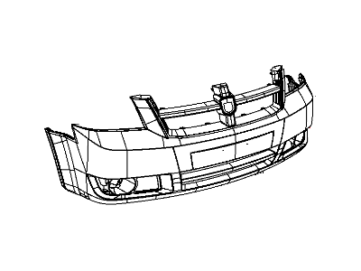 Mopar 1AG02TZZAA Fascia Front