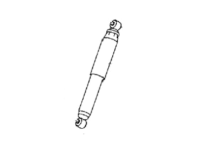 Mopar 5168920AD Shock Absorber Suspension Rear Mopar 5168920AD Shock Absorber Suspension Rear