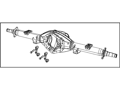 Ram 68053928AA HOUSING Rear Axle