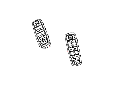 Dodge 4602533AE SWITCH Power Window