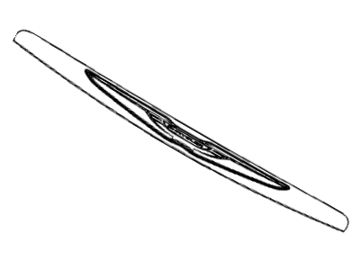 Mopar 68197930AA Molding Hood Mopar 68197930AA Molding Hood