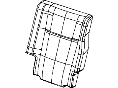 Mopar 68045077AA Foam Seat Back 40%