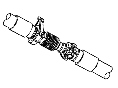 Dodge 68004857AA YOKE Drive Shaft