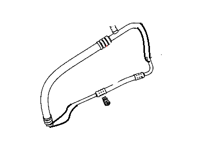 Jeep 68110648AE LINE A/C Suction And Liquid