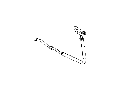 Ram 68167922AA HOSE Power Steering Return