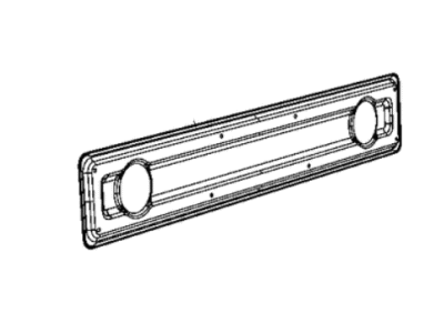 Jeep 68375818AB COVER Tailgate