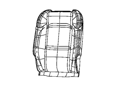 Jeep 6PW72VT9AG COVER Front Seat Back