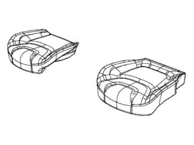 Jeep 6QN94DX9AA COVER Front Seat Cushion