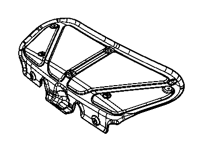 Dodge 55315183AA COVER Decklid Interior Trim