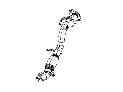 Mopar 68381662AA Pipe Exhaust