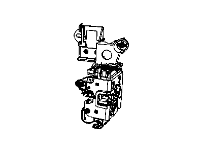 Jeep 68018090AA PRESENTER Latch Front Door