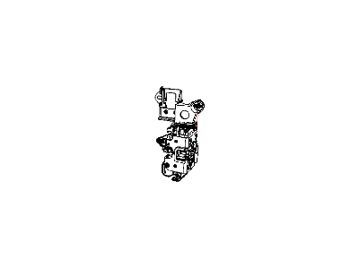 Mopar 4589504AA Latch Front Door
