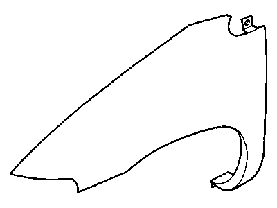 Mopar 5018443AA Fender Package Front