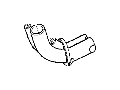 Jeep 52100012AB Filler Pipe