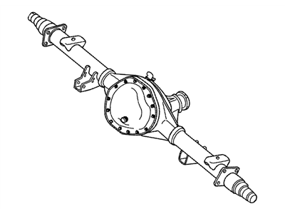 Dodge 5183299AA AXLE Service Rear