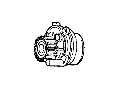 Jeep 68308692AA PUMP Water