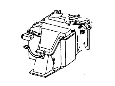 V9900002 Mopar Housing, A/C Evaporator Coil Illustration 1 of 1