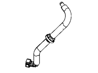 Mopar 4581552AA Hose Brake Booster Vacuum Mopar 4581552AA Hose Brake Booster Vacuum