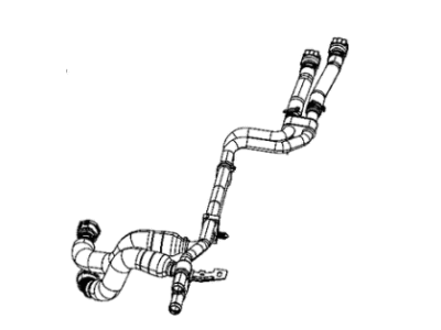 Jeep 68402134AC HOSE Coolant Battery Supply