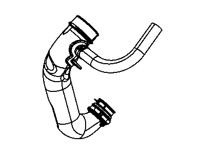 Dodge 4891634AC HOSE Clean Air