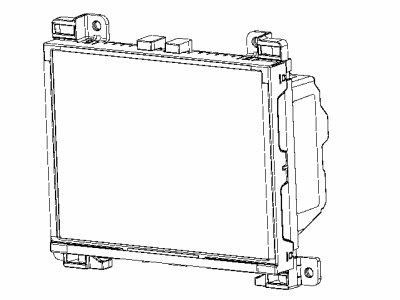Dodge 68396532AC RADIO MULTI Media