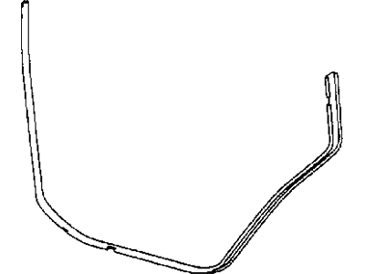 Mopar 55397008AB Channel Rear Door Lower