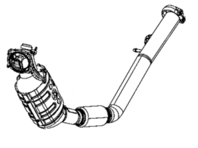 Jeep 68311148AD CONVERTER Exhaust Catalytic