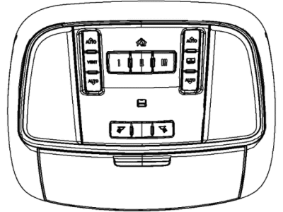 Mopar 1VS371DAAE Console Overhead