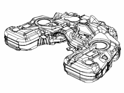 Dodge 68482706AA TANK Fuel