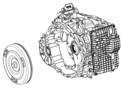 Jeep 68311994AA TRANSMISSION KIT With Torque Converter