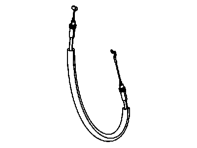 Dodge Journey Door Latch Cable - 68359611AB