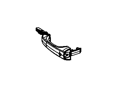 Chrysler 4589855AI HANDLE Exterior Door